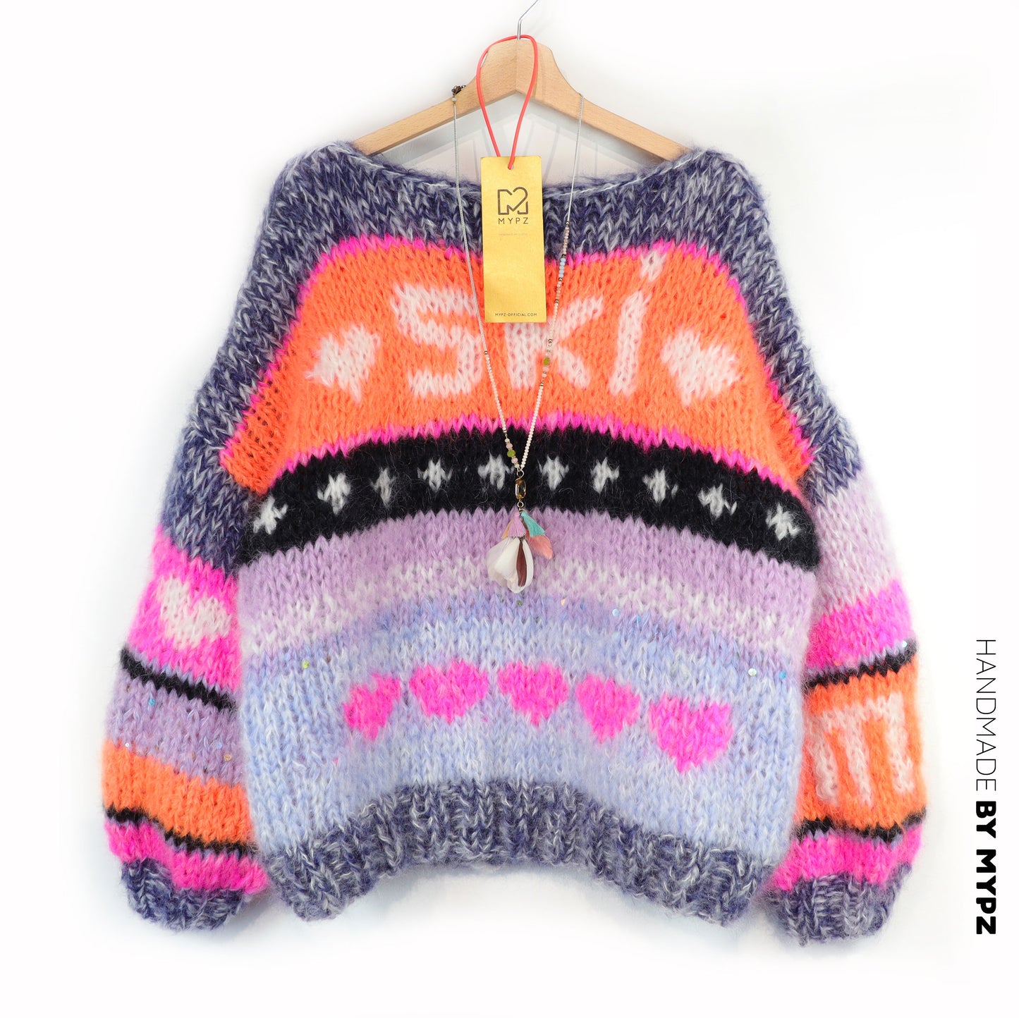Strickset – MYPZ Chunky Mohair Pullover Après Ski no9 No.9 (ENG-NL-DE)