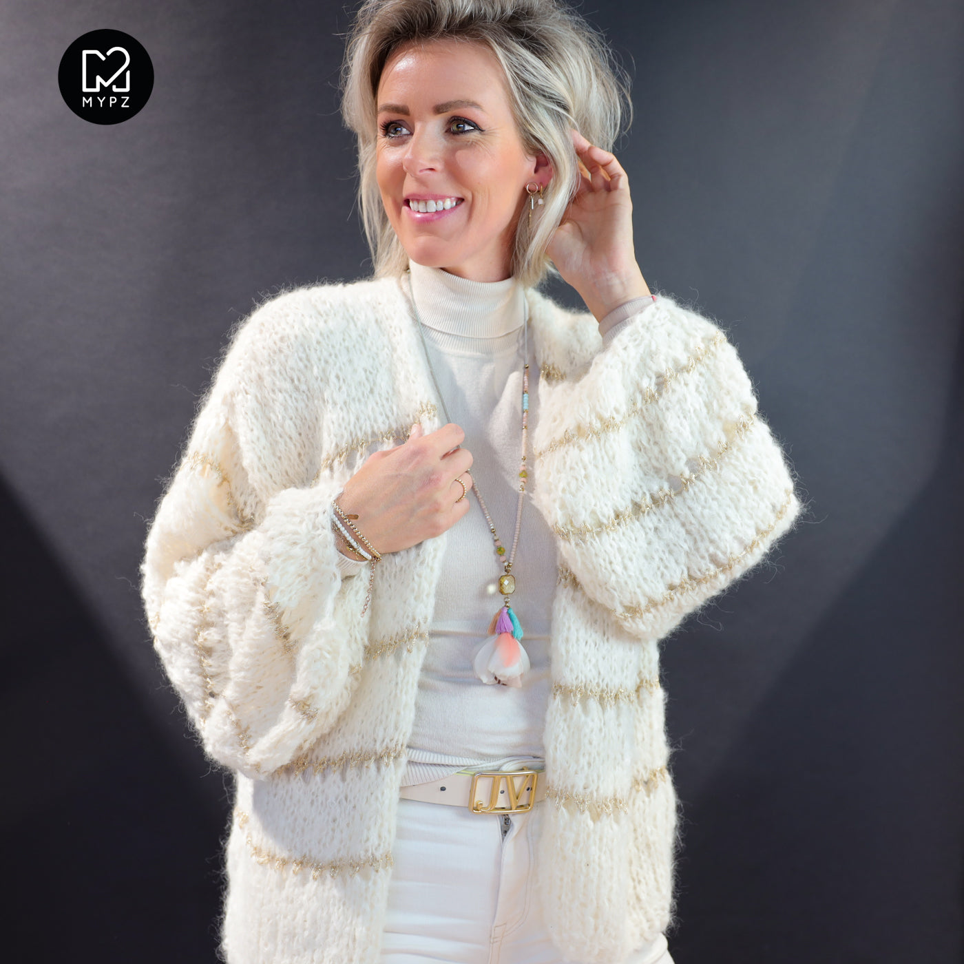 MYPZ Light Mohair Cardigan Glamour