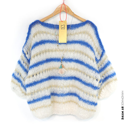 Strickset – MYPZ Light Mohair Azure Top No10 (ENG-NL-DE)