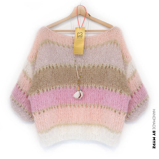Knitting kit – MYPZ Basic Light Mohair Top Beige No10 (ENG-NL-DE-FR)