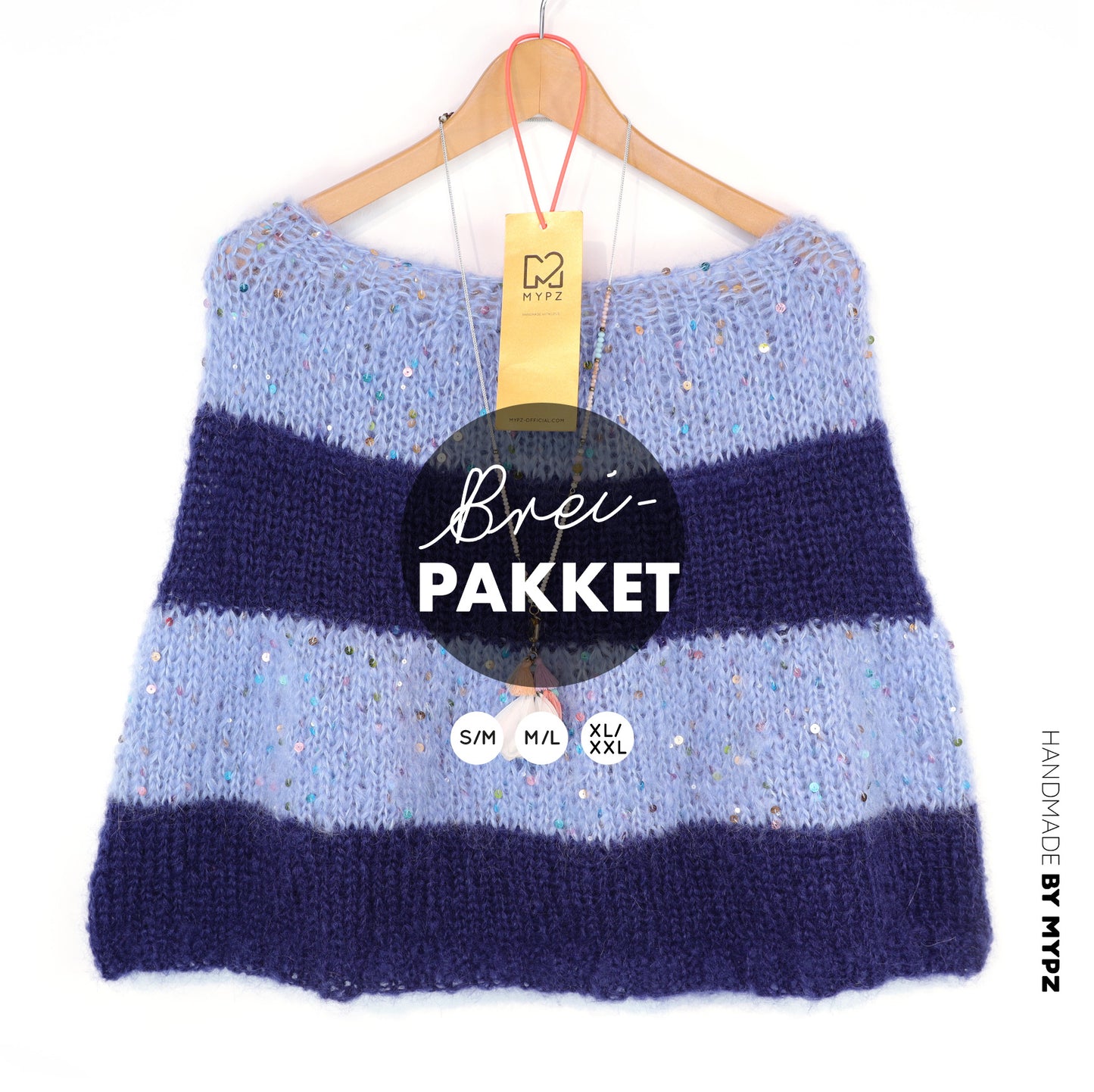 Strickset – MYPZ Moonlight Sparkle Cape No8 (ENG-NL-DE)
