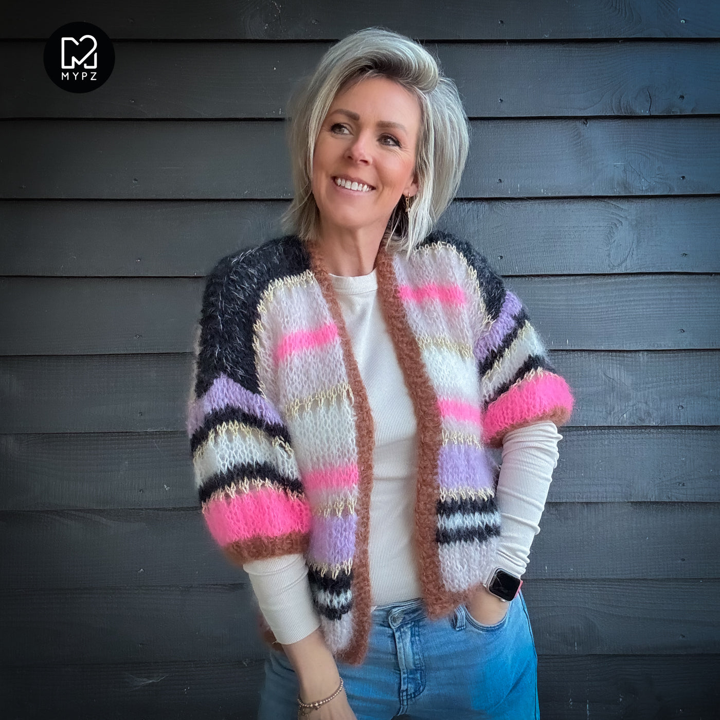 Strickset – MYPZ Light Mohair Cardigan Alexia No10 (ENG-NL-DE)