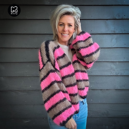 Strickset – MYPZ Kurze Mohair Cardigan Zumy No10 (ENG-NL-DE)