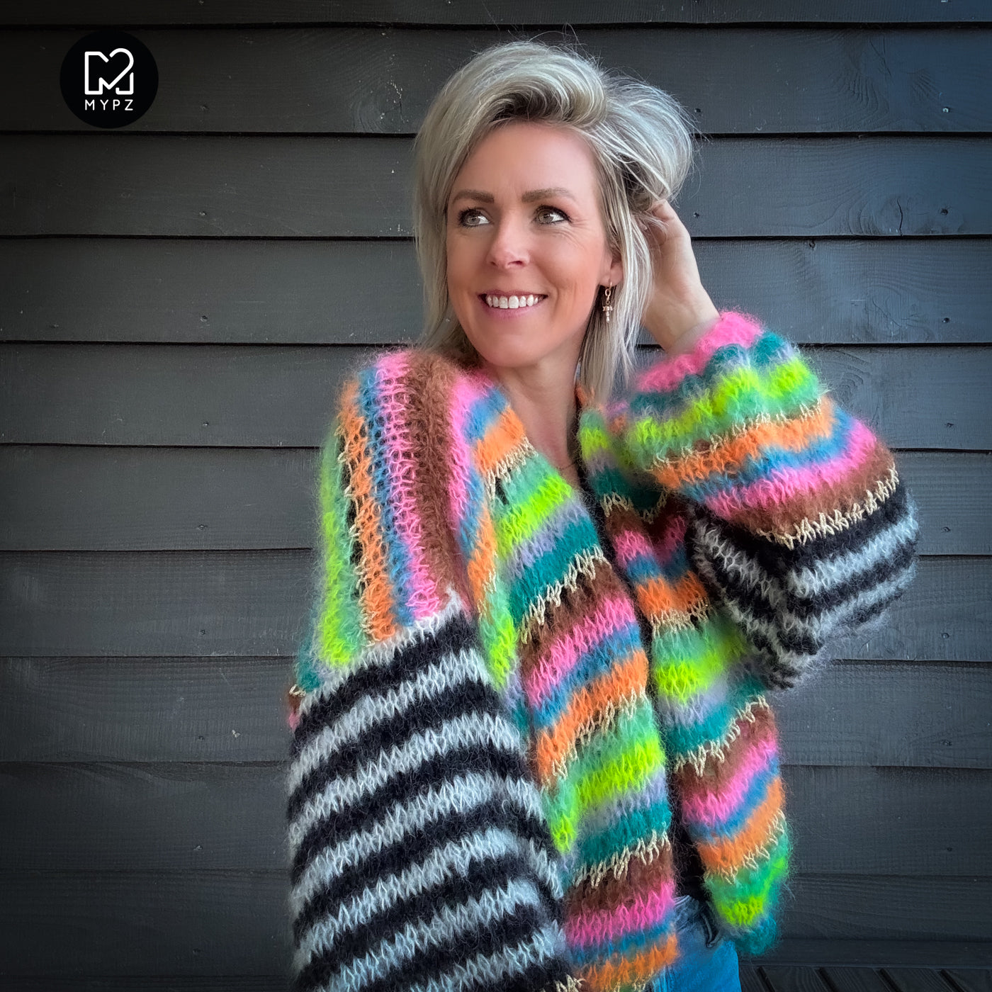 Strickanleitung – MYPZ Mohair Cardigan Magic No10 (ENG-NL-DE)