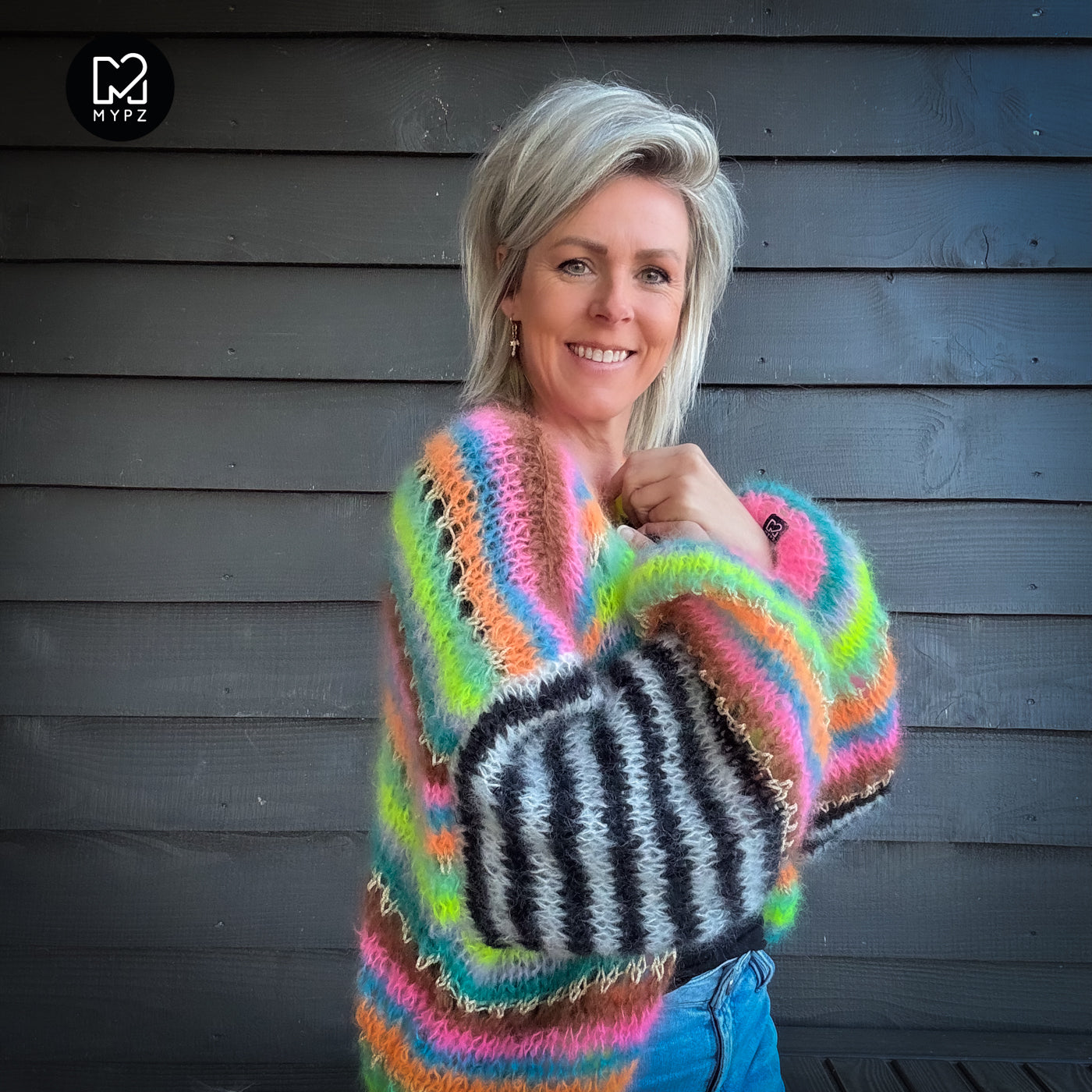 Strickanleitung – MYPZ Mohair Cardigan Magic No10 (ENG-NL-DE)