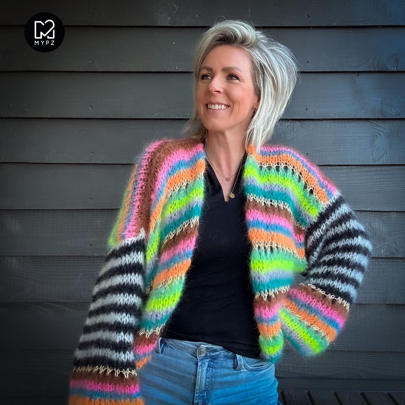 Strickanleitung – MYPZ Mohair Cardigan Magic No10 (ENG-NL-DE)