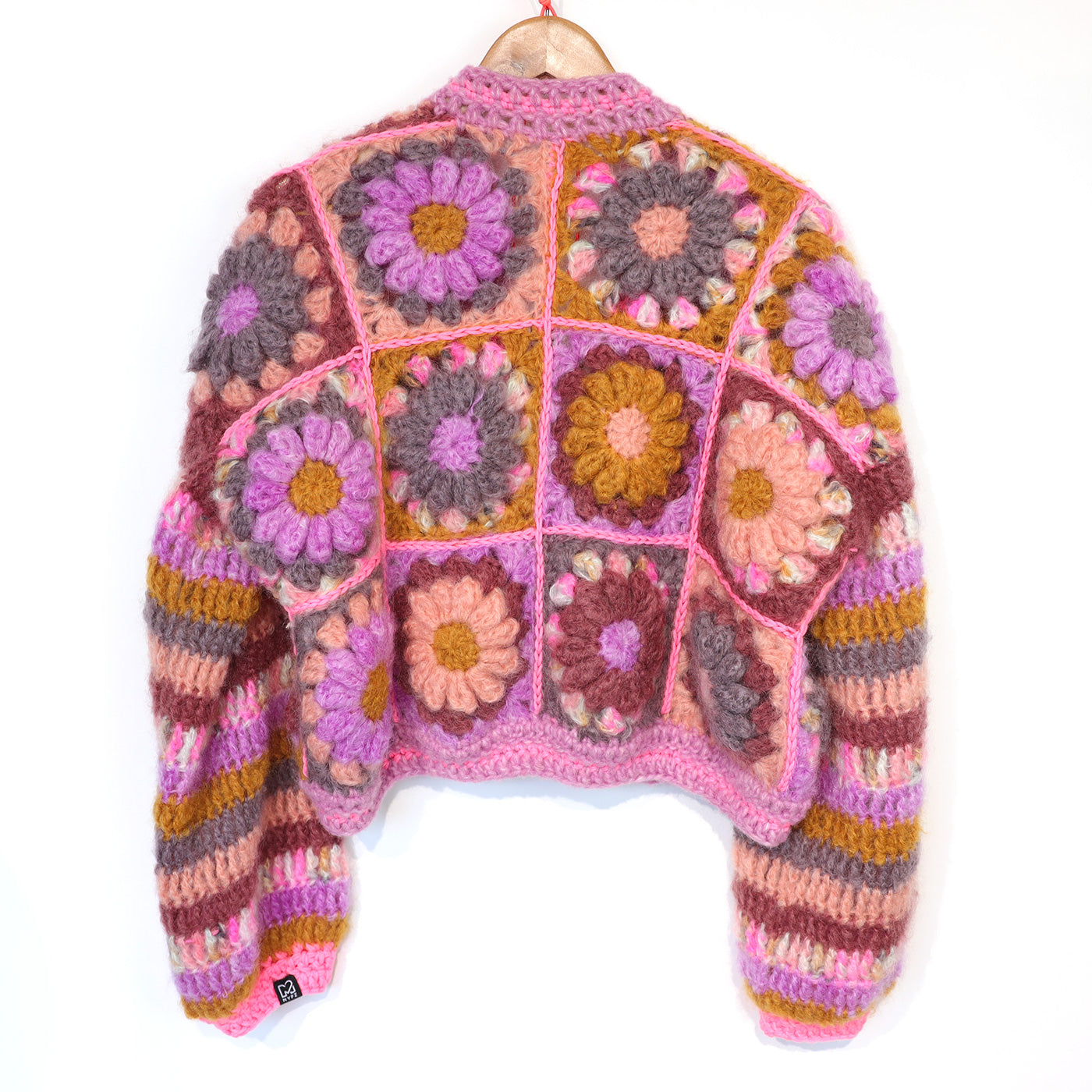 Häkelanleitung - MYPZ 3D Granny Cardigan Mona (ENG-NL)