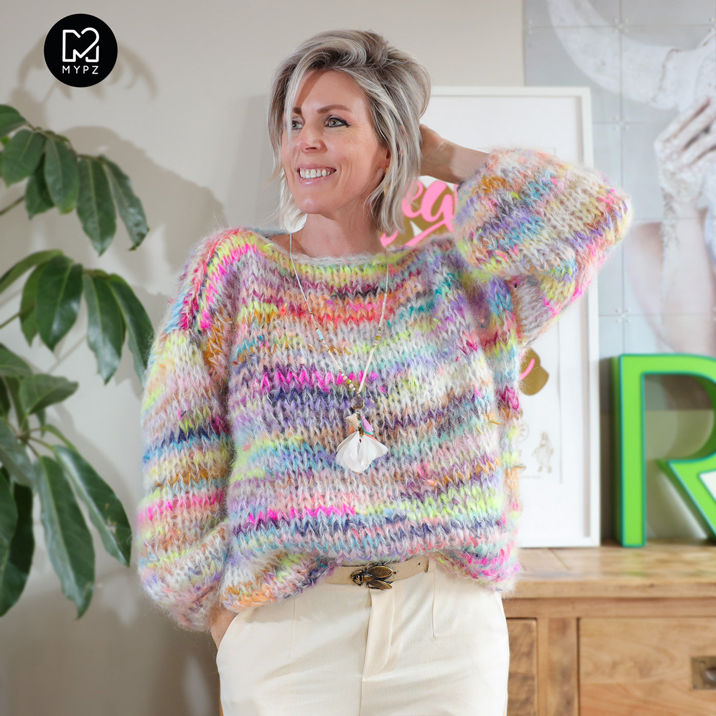 Strickset – MYPZ Basic Chunky Pullover Scrap No15 (ENG-NL-DE)