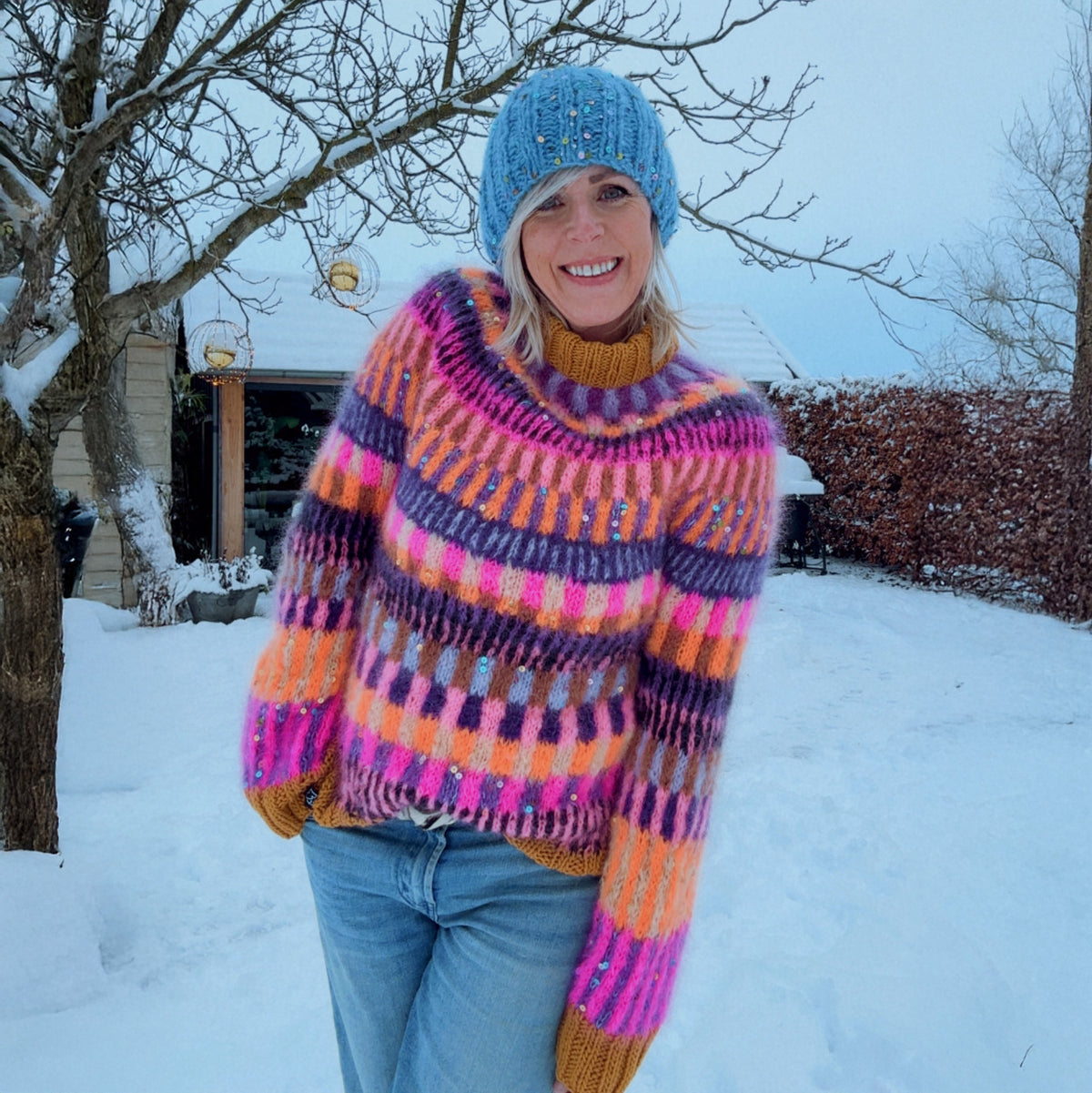 MYPZ Top-down-Pullover Boho Firefly