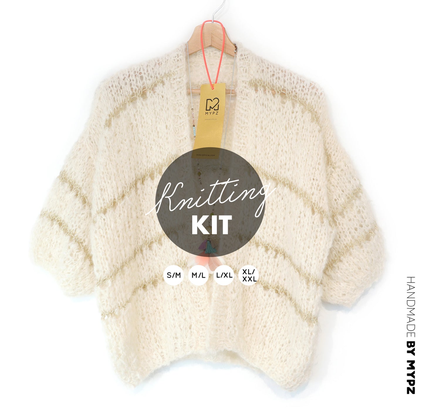 Strickset – MYPZ Light Alpaca Cardigan Morning Meadow No10 (ENG-NL-DE)