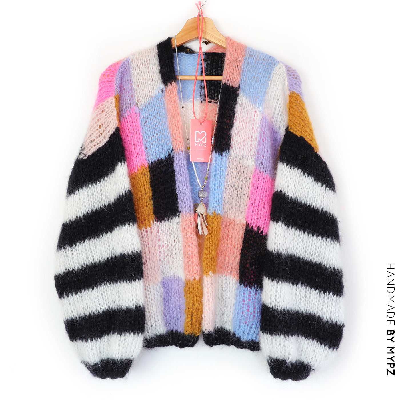 Strickanleitung – MYPZ Light Mohair Cardigan Fuzzy No10 (ENG-NL-DE)
