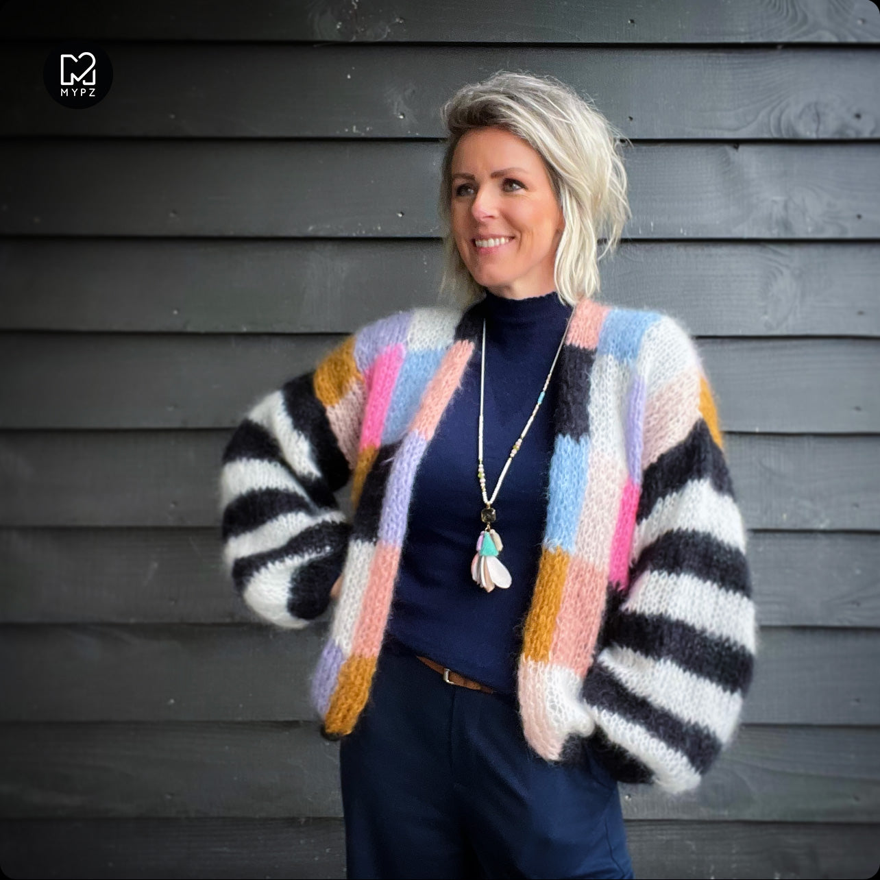 Strickset – MYPZ Light Mohair Cardigan Fuzzy No10 (ENG-NL-DE)