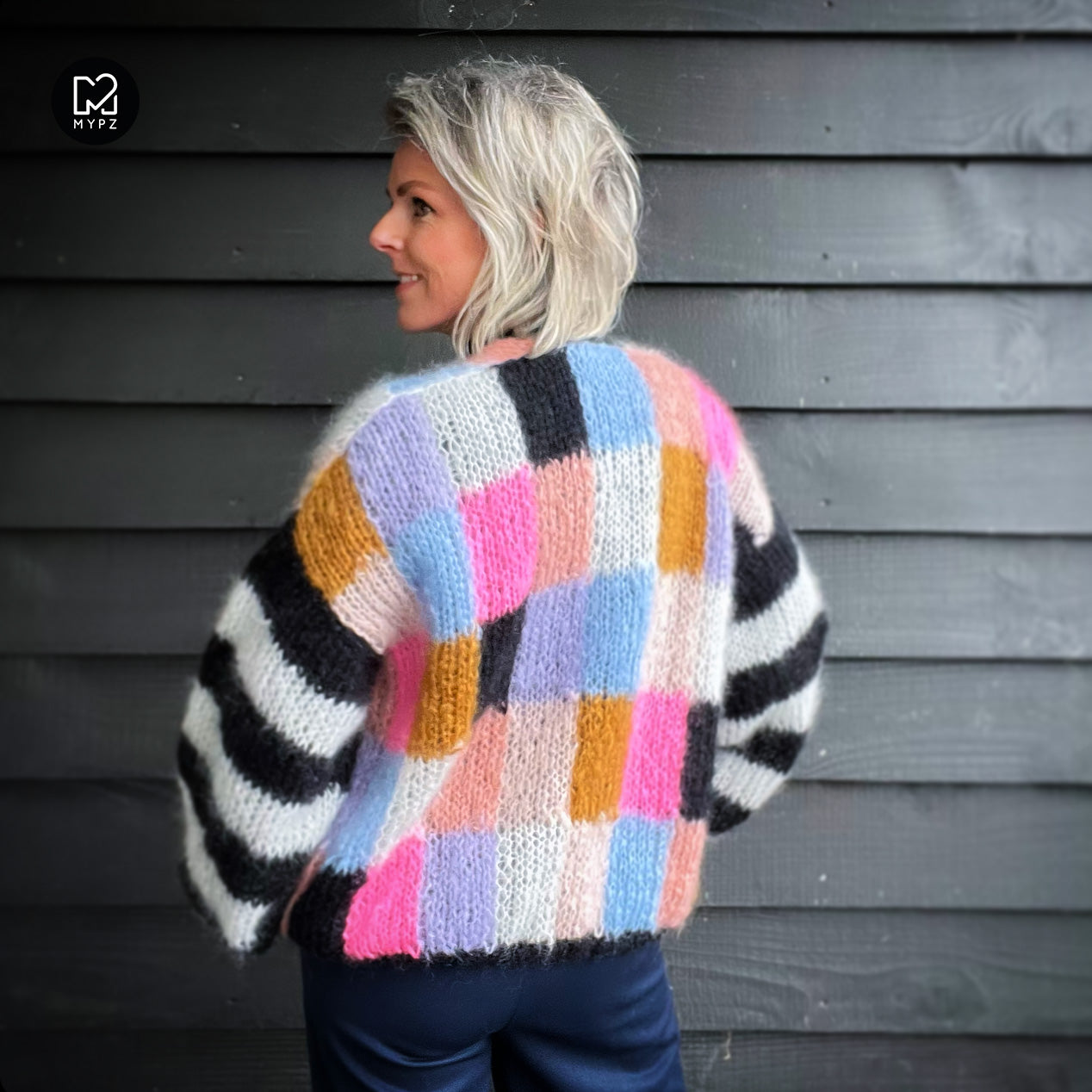 Strickanleitung – MYPZ Light Mohair Cardigan Fuzzy No10 (ENG-NL-DE)