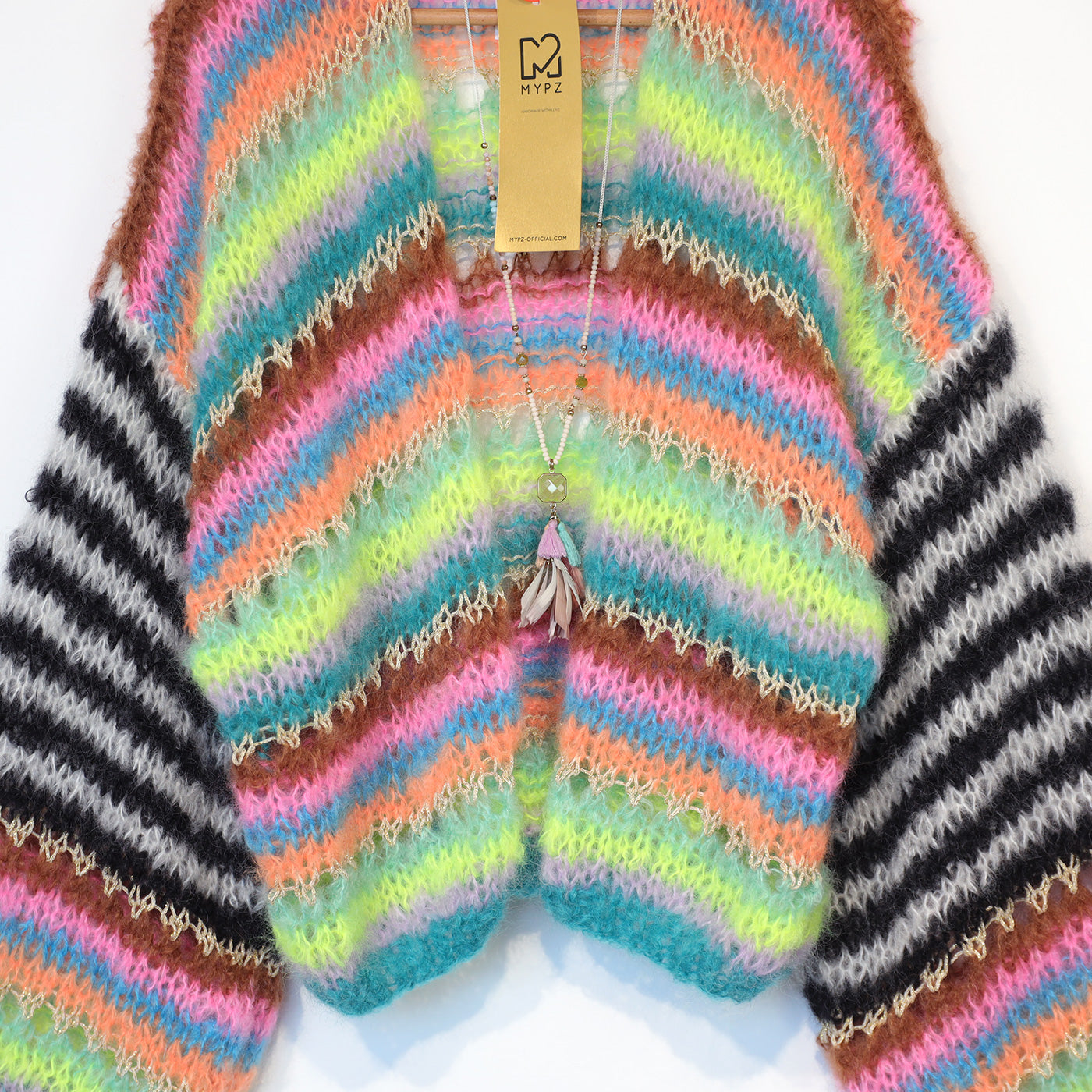 Strickanleitung – MYPZ Mohair Cardigan Magic No10 (ENG-NL-DE)