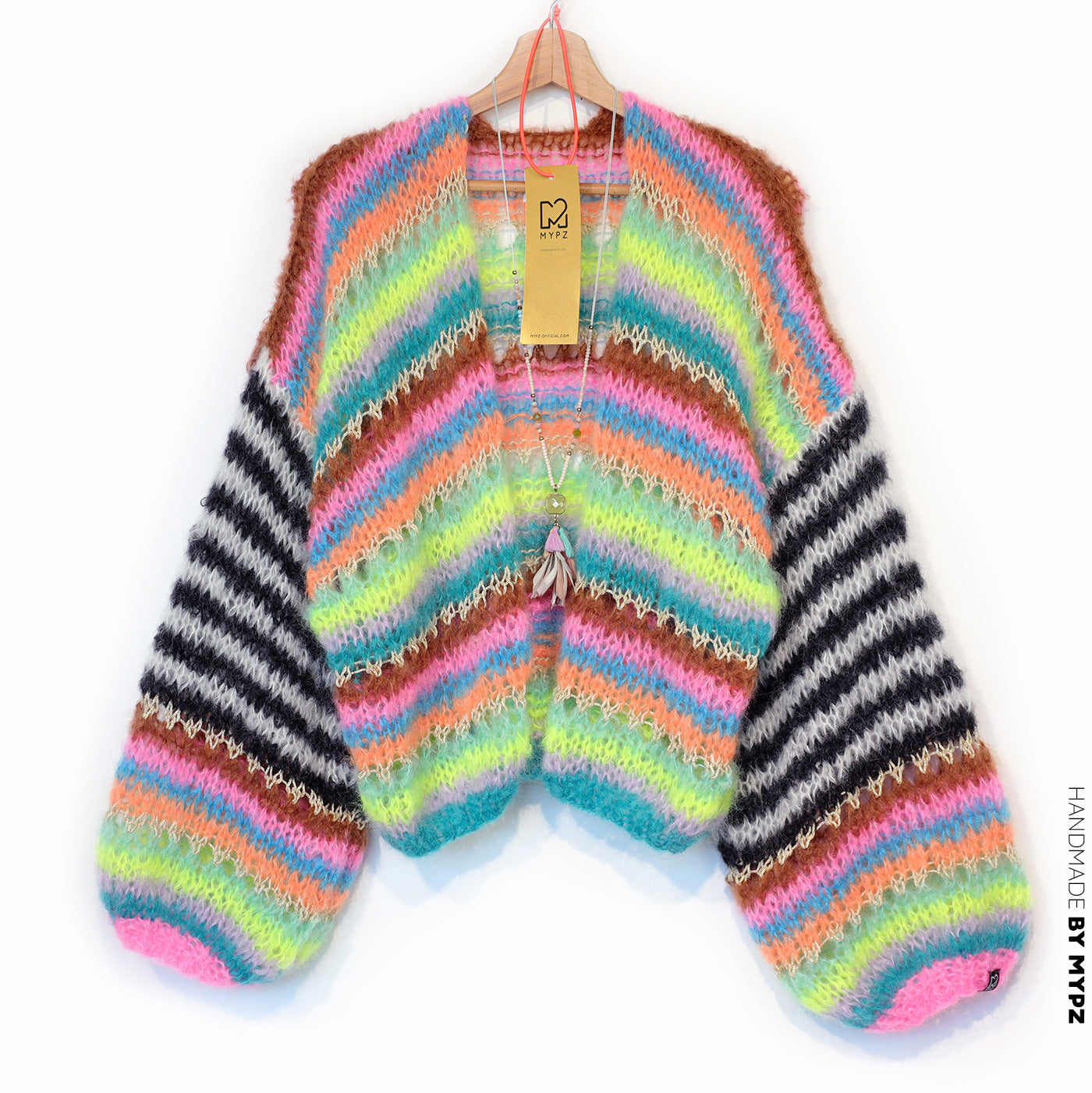 Strickanleitung – MYPZ Mohair Cardigan Magic No10 (ENG-NL-DE)