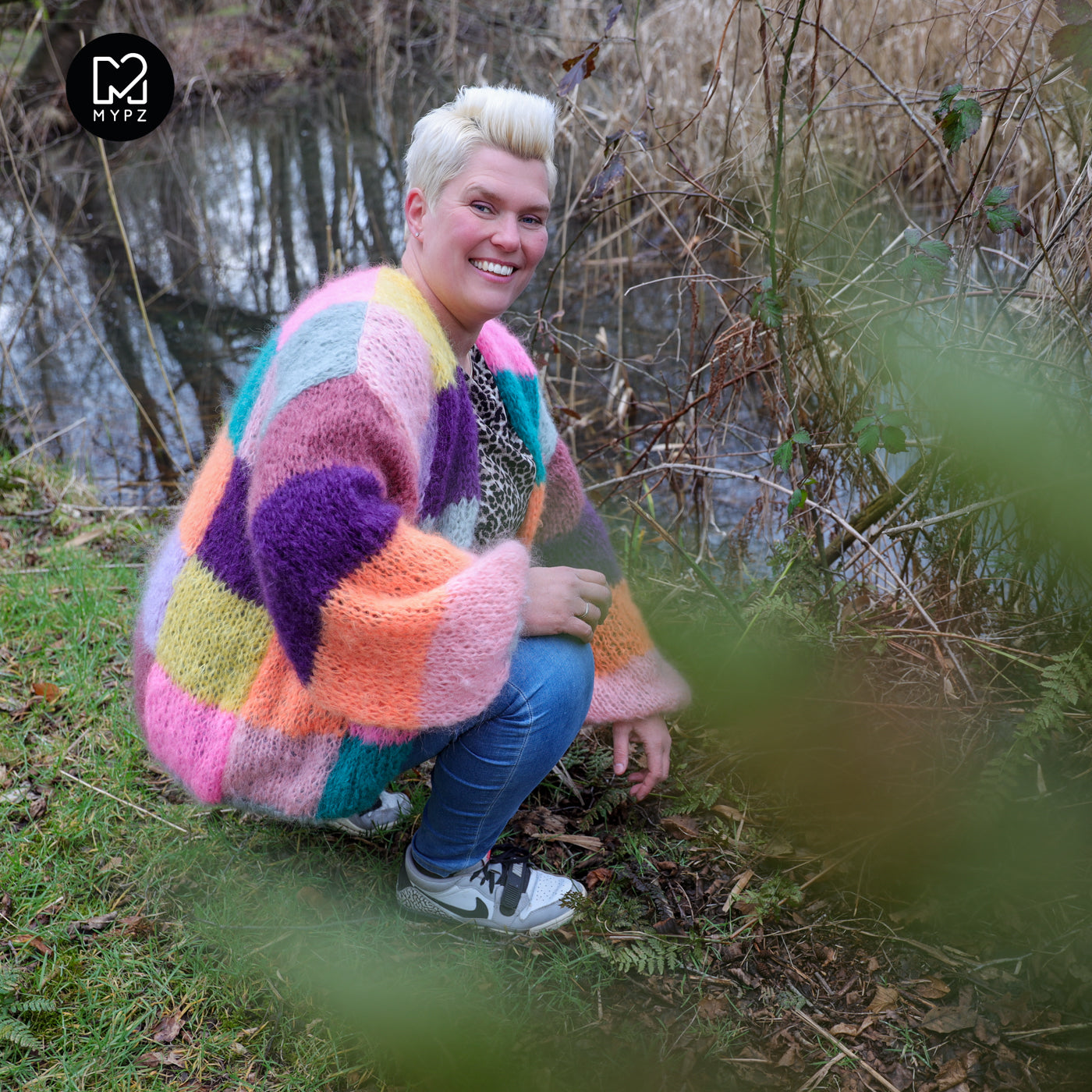 Strickanleitung – MYPZ Kurze Mohair Cardigan Harper No10 (ENG-NL-DE)
