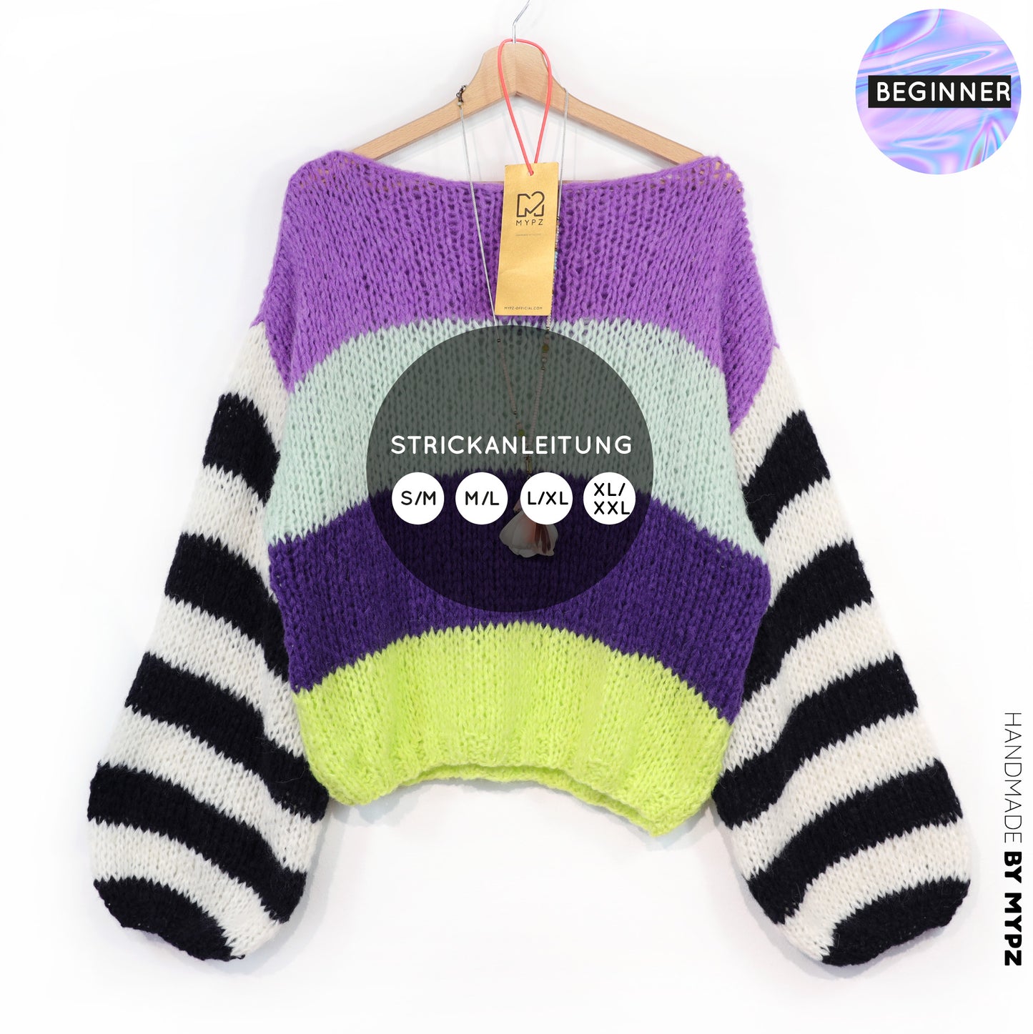 Strickanleitung – MYPZ Light Alpaca Pullover Cloud Kiss No10 (ENG-NL-DE)