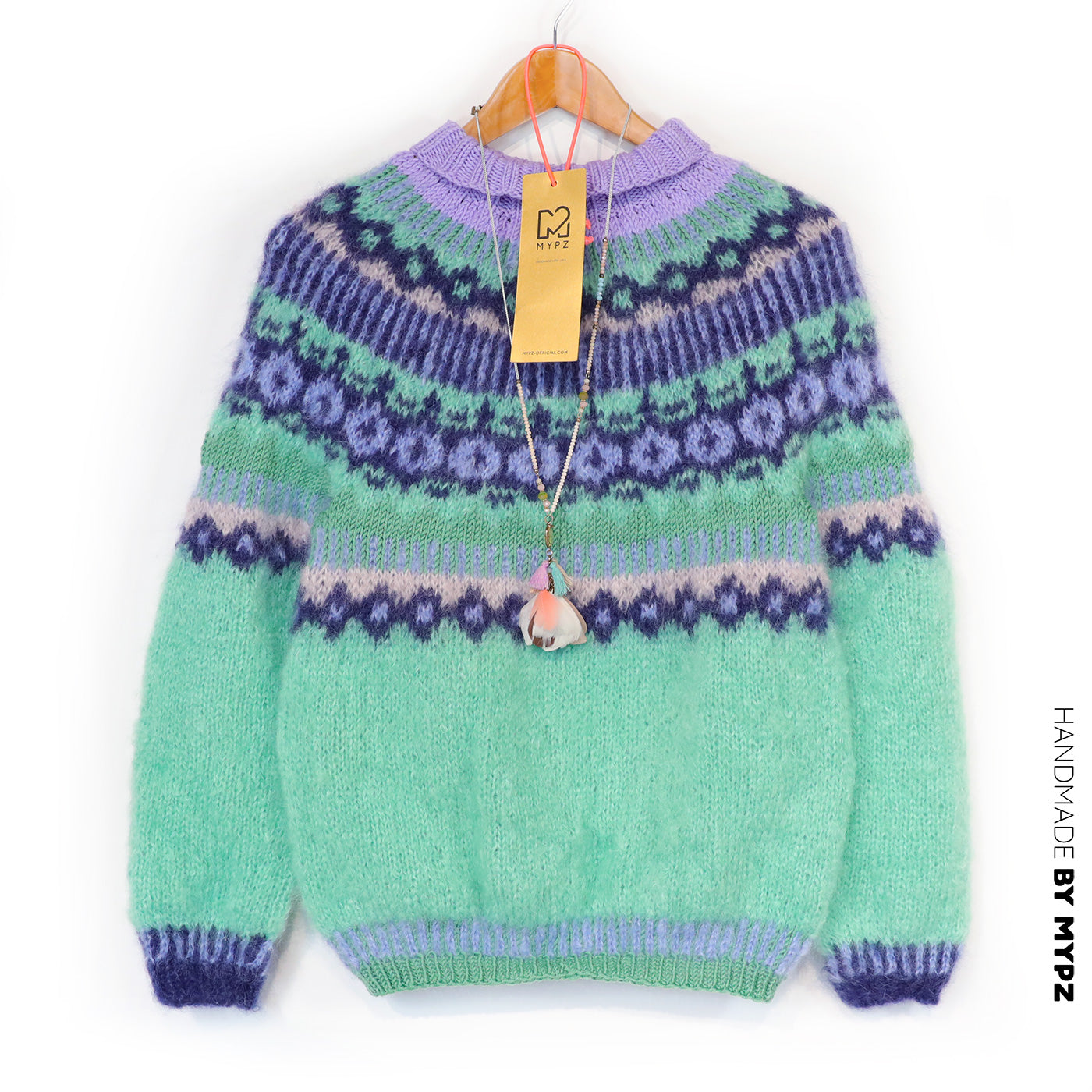 Strickset – MYPZ top-down pullover Oceana No6 (ENG-NL-DE)