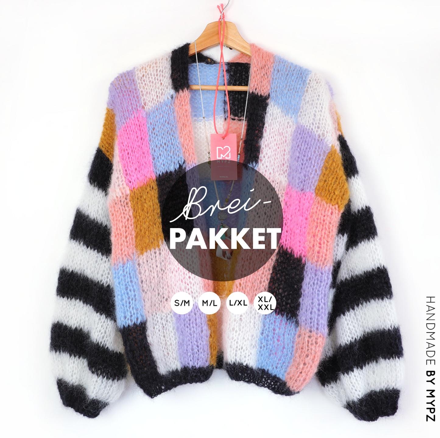 Strickset – MYPZ Light Mohair Cardigan Fuzzy No10 (ENG-NL-DE)
