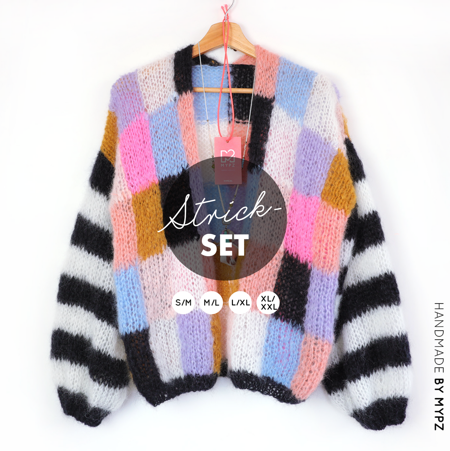 Strickset – MYPZ Light Mohair Cardigan Fuzzy No10 (ENG-NL-DE)