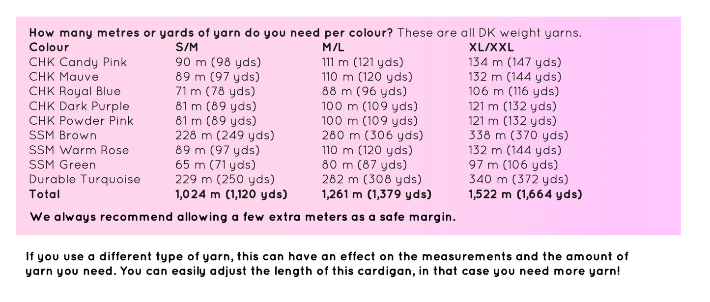 Häkelanleitung - MYPZ Sprinkle Cardigan No. 5 (ENG-NL-DE)