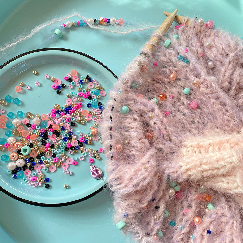 Strickpaket – MYPZ leichter Top-Down-Pullover Diamonds and Pearls No10 (ENG-NL)