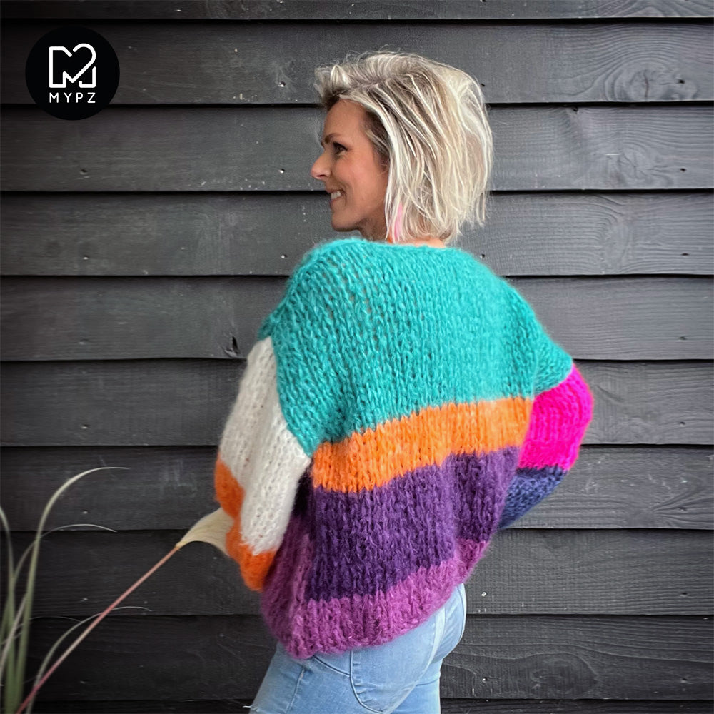 Strickanleitung – MYPZ basic chunky mohair pullover Mila No15 (ENG-NL-DE-FR-ES)