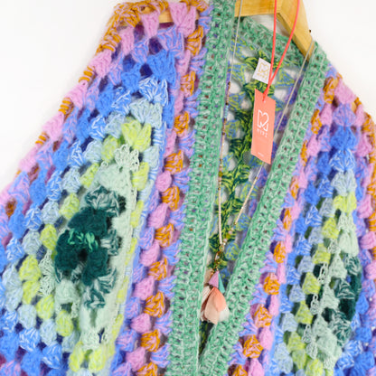 Häkelset - MYPZ Hexagon Cardigan Lemon Garden (ENG-NL-DE)