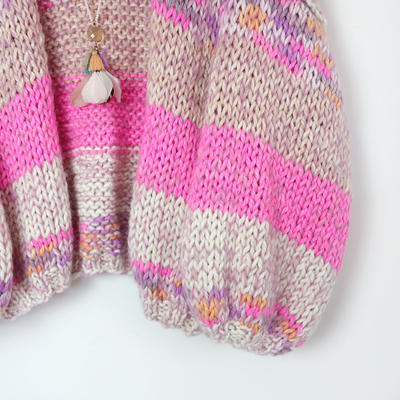 Knit Pattern – Chunky Alpaca Cardigan Amy-Rose No.12 (ENG-NL)