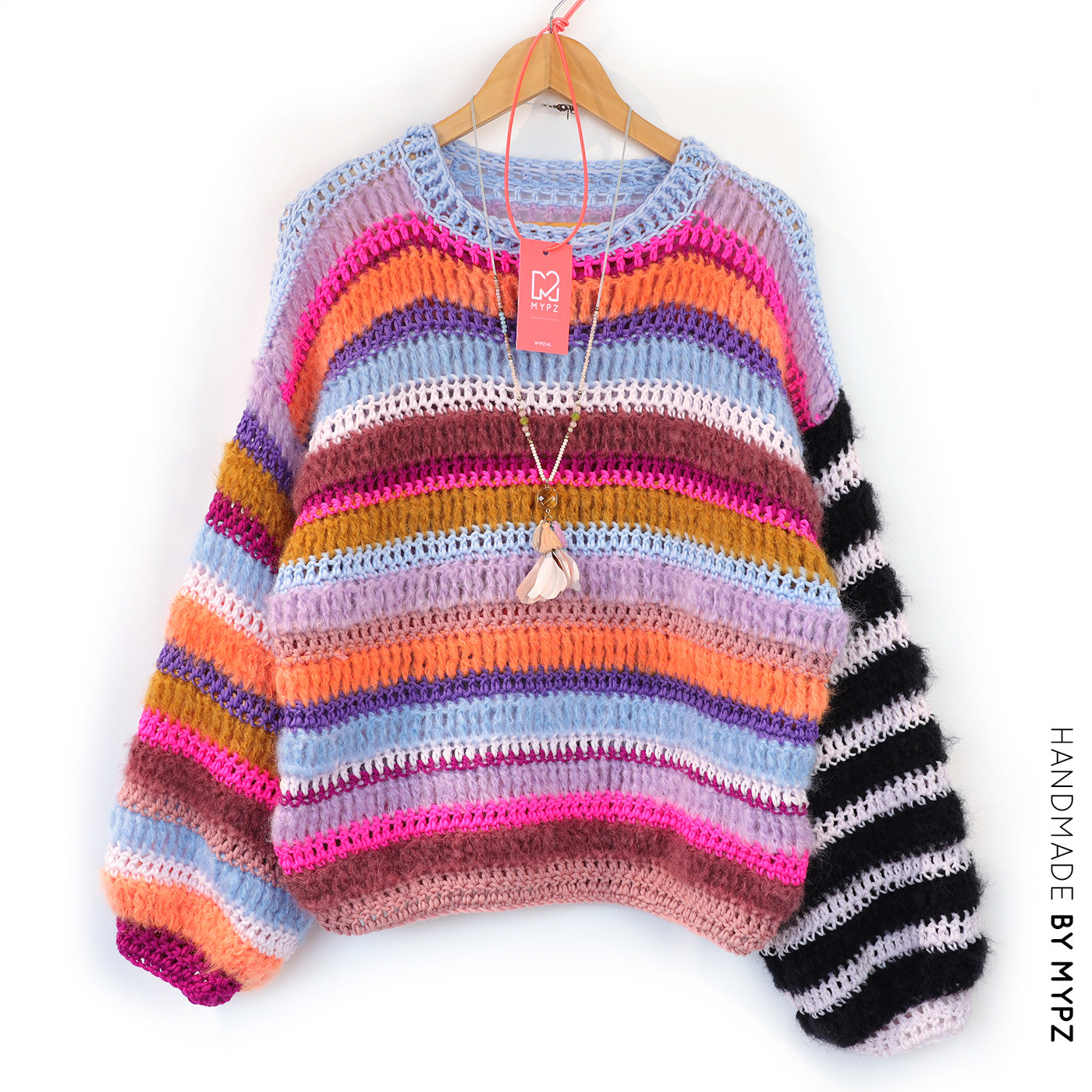 Häkelanleitung – MYPZ Chunky pullover Sundays (ENG-NL-DE)