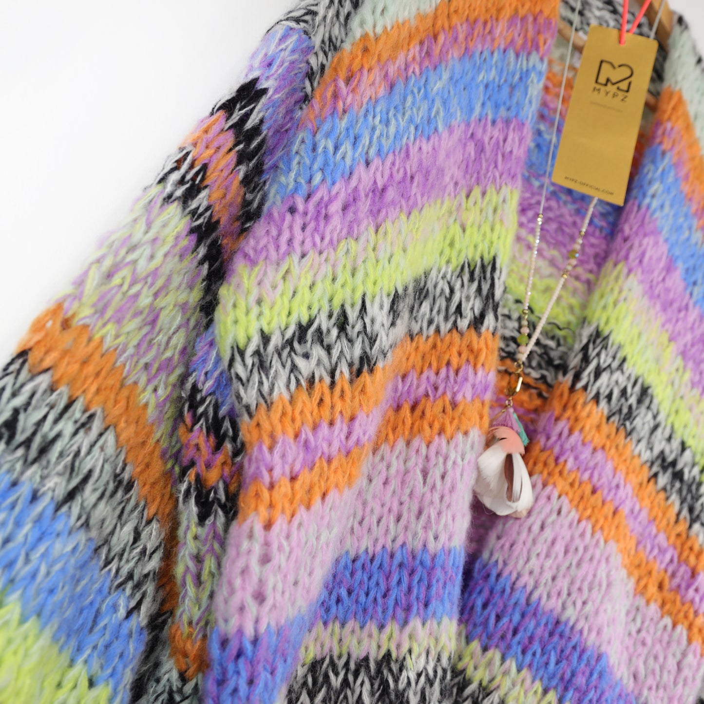 Strickset – MYPZ Chunky Alpaca Cardigan Fluffy No.12 (ENG-NL-DE)