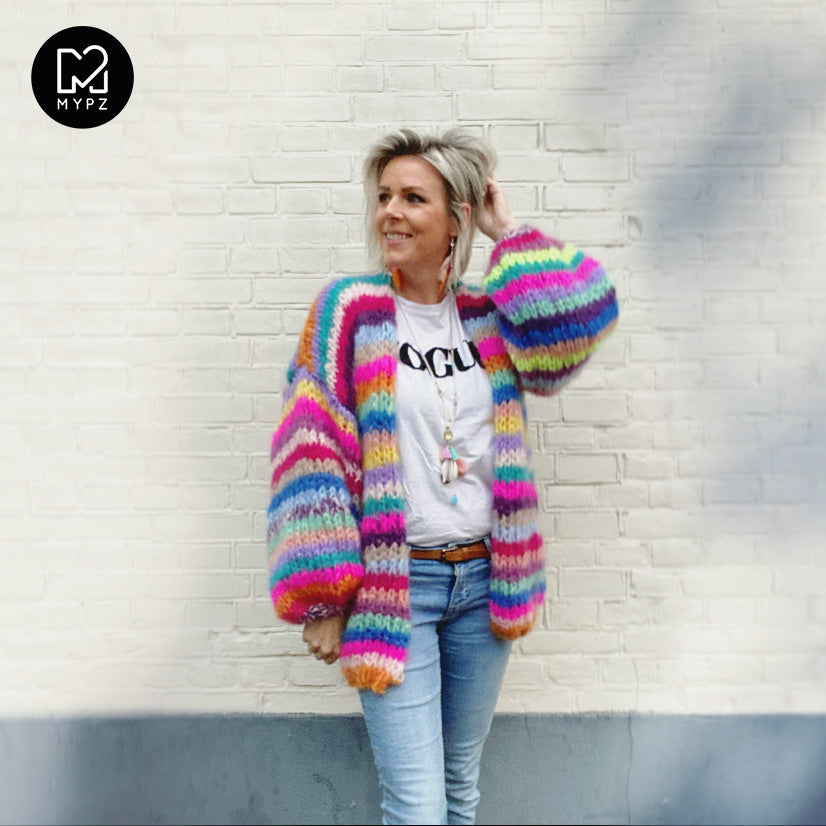 MYPZ Chunky Funky Mohair Cardigan