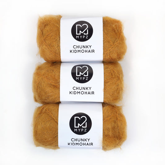MYPZ Chunky Kidmohair DK – Ocher