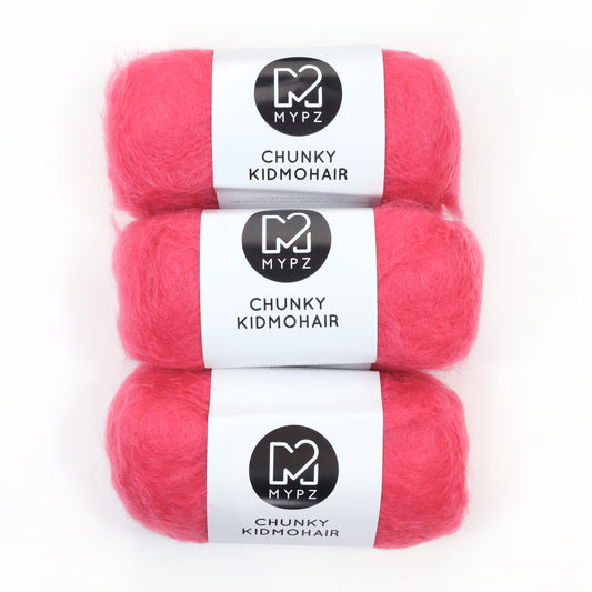 MYPZ Chunky Kidmohair DK – Red