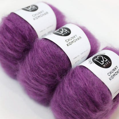 MYPZ Chunky Kidmohair DK Special Edition - Warm Purple