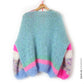 MYPZ Chunky Mohair Cardigan Flowerfields