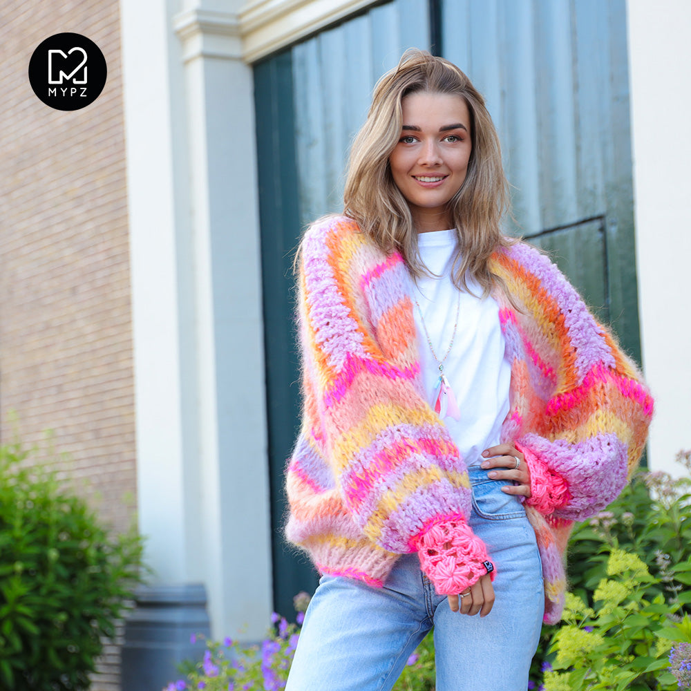 MYPZ Chunky Mohair Cardigan Joy