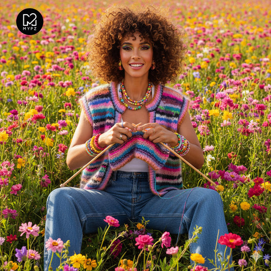 Strickanleitung - MYPZ Vest Funkytown no6 (ENG-NL)