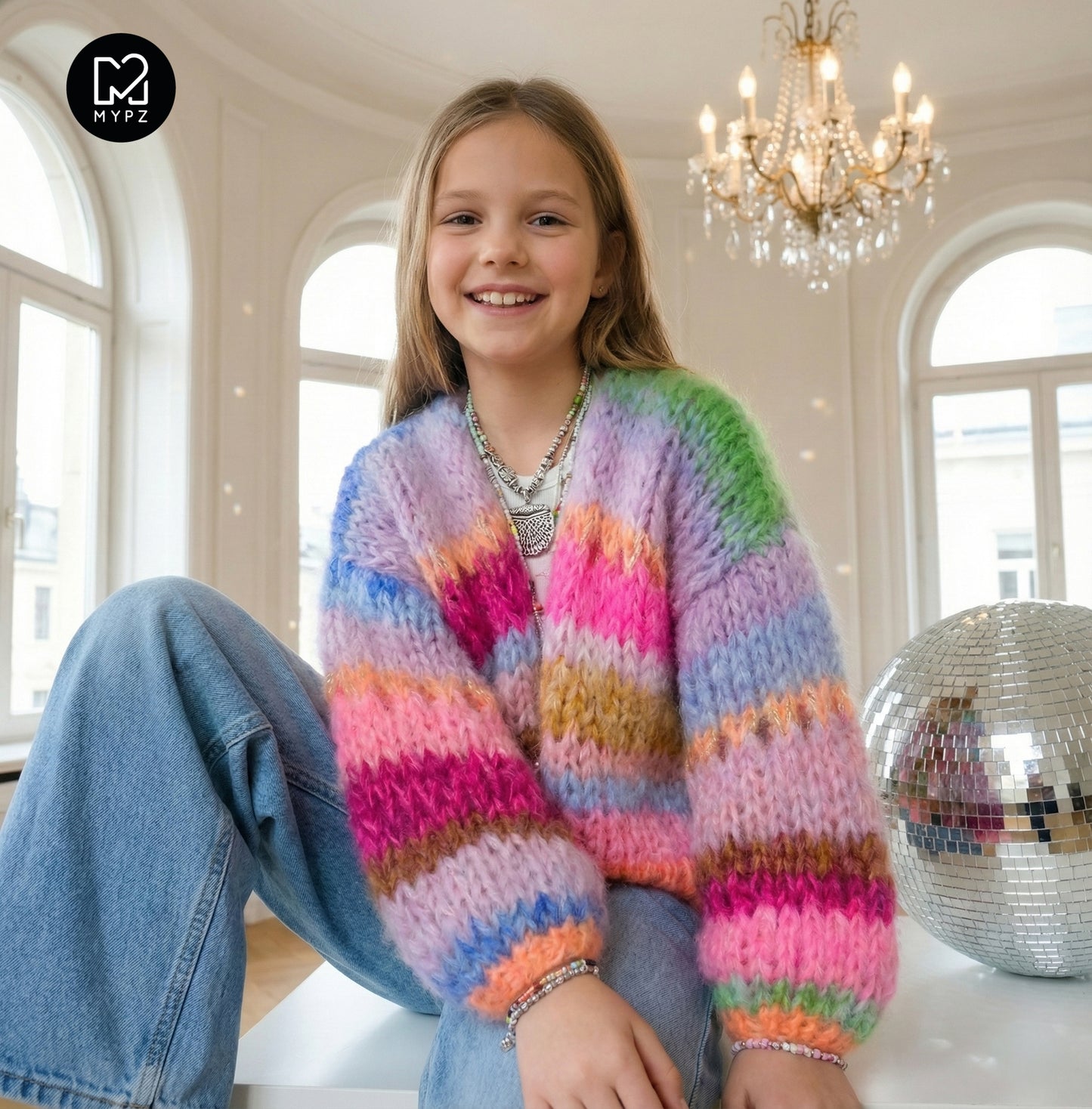 Kinder Muster Paket – 5 Bunte Strickmuster (ENG-NL-DE)