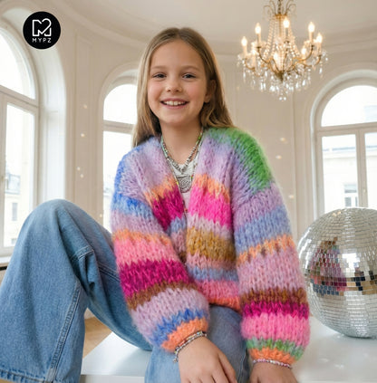 Kinder Muster Paket – 5 Bunte Strickmuster (ENG-NL-DE)