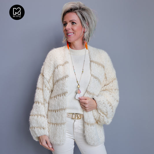 MYPZ Light Mohair Cardigan Glamour