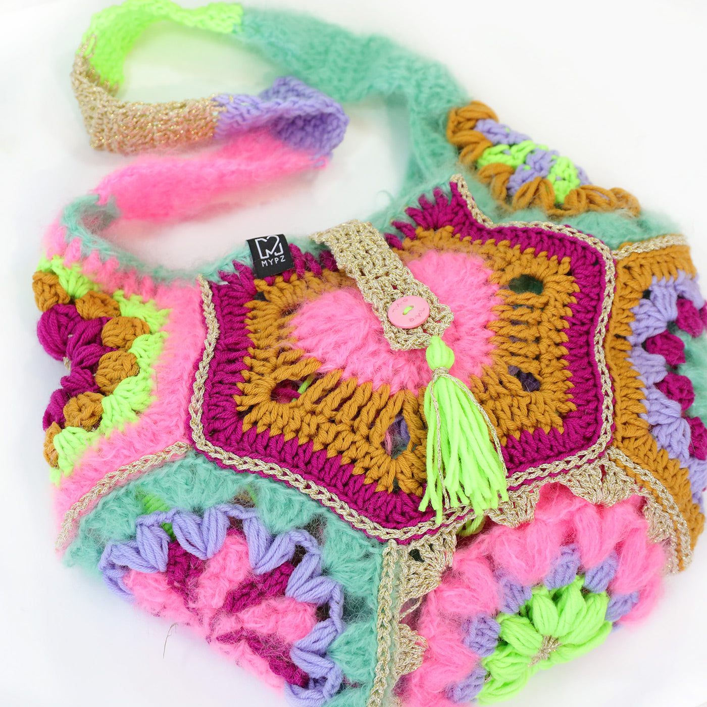 Häkelanleitung - MYPZ Happiness Tasche (ENG-NL-DE)