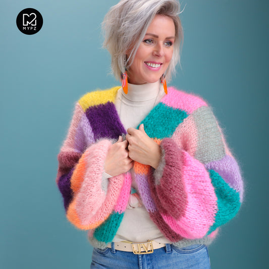 Strickset – MYPZ Kurze Mohair Cardigan Harper No10 (ENG-NL-DE)