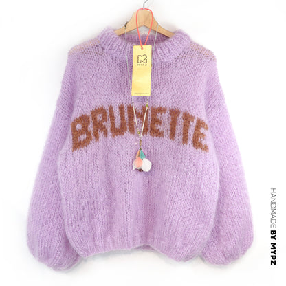 Strickset – MYPZ Light Mohair Pullover Brunette No8 (ENG-DE-NL)