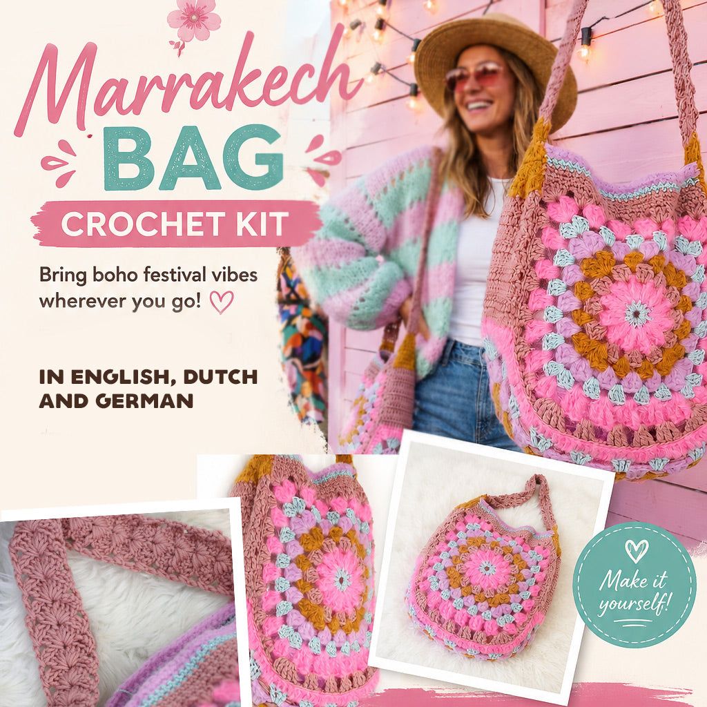 Häkelset - MYPZ Marrakech Bag (ENG-NL-DE)