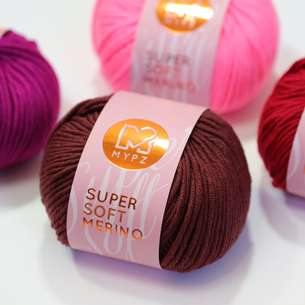 MYPZ Super Soft Merino - Brown