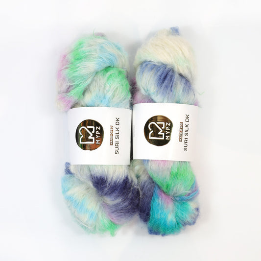 MYPZ Suri Silk DK – handgefärbt Blue Lagoon