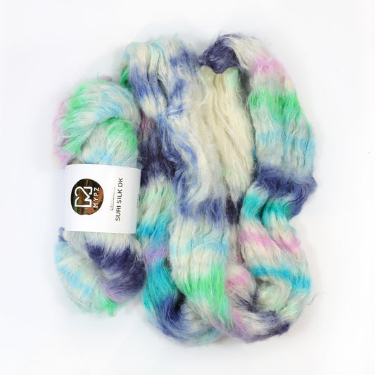 MYPZ Suri Silk DK – handgefärbt Blue Lagoon