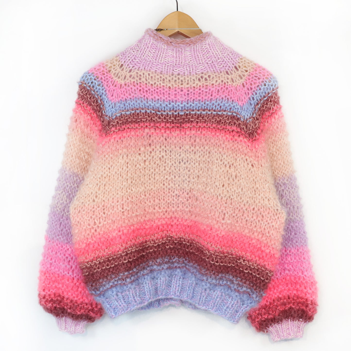 Strickanleitung – MYPZ top-down bomber cardigan Blush en Rouge No10 (ENG-NL-DE)