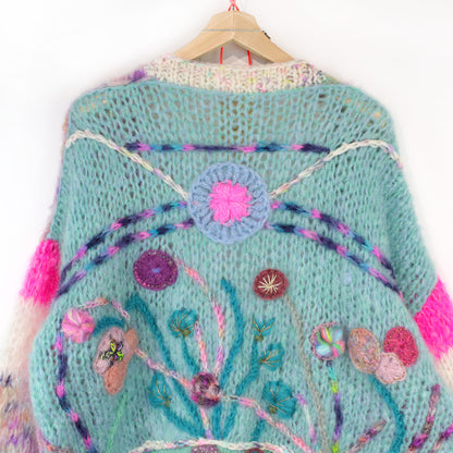 MYPZ Chunky Mohair Wild Romance Strickjacke